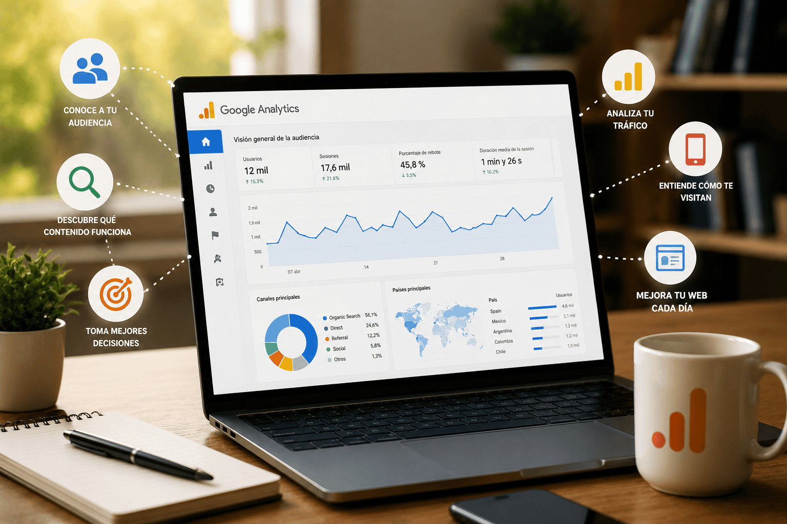 ¿Qué es Google Analytics y por qué deberías usarlo desde el primer día?