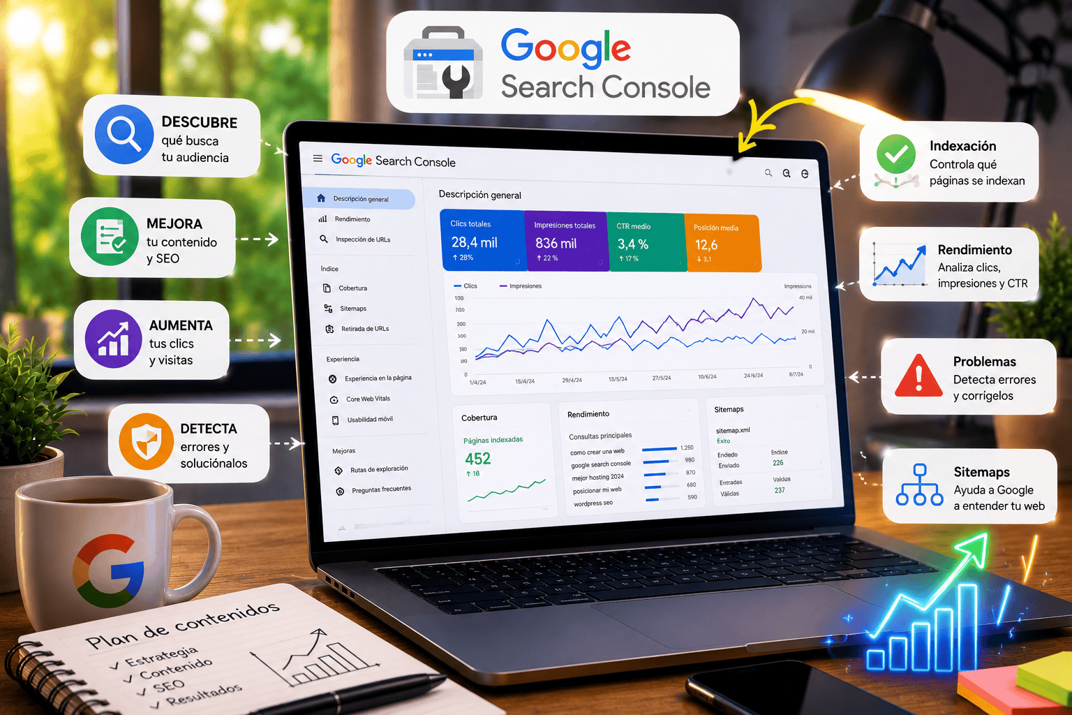 ¿Qué es Google Search Console y cómo usarla para hacer crecer tu web?