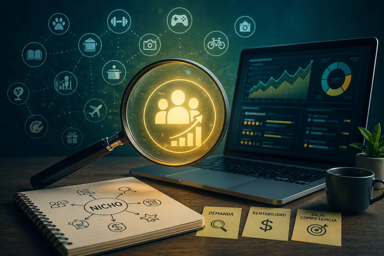 ¿Qué es un nicho rentable y cómo identificarlo antes de crear tu web?