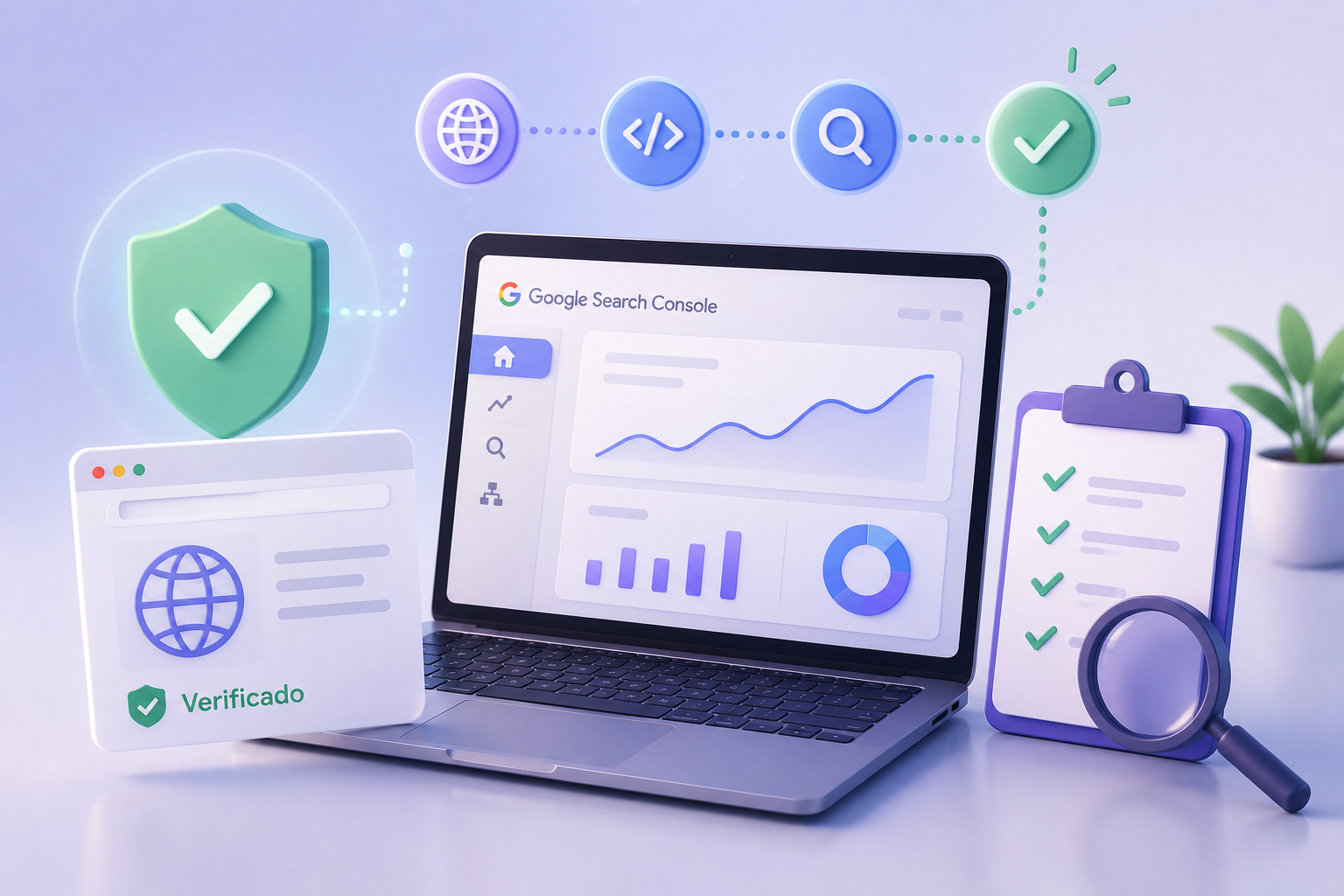 ¿Cómo verificar tu web en Google Search Console antes de solicitar AdSense? (guía paso a paso)